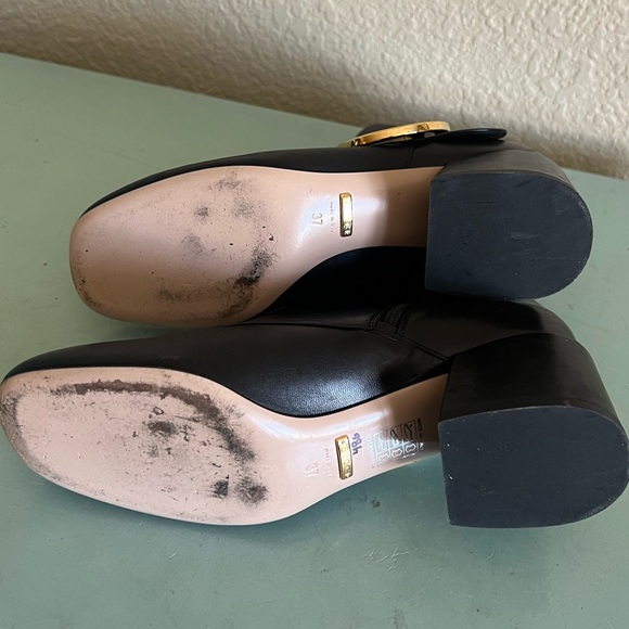 Gucci Blondie 55 MM Logo Ankle Booties Boots Shoes $1350 2024 Style!! - Picture 8 of 16